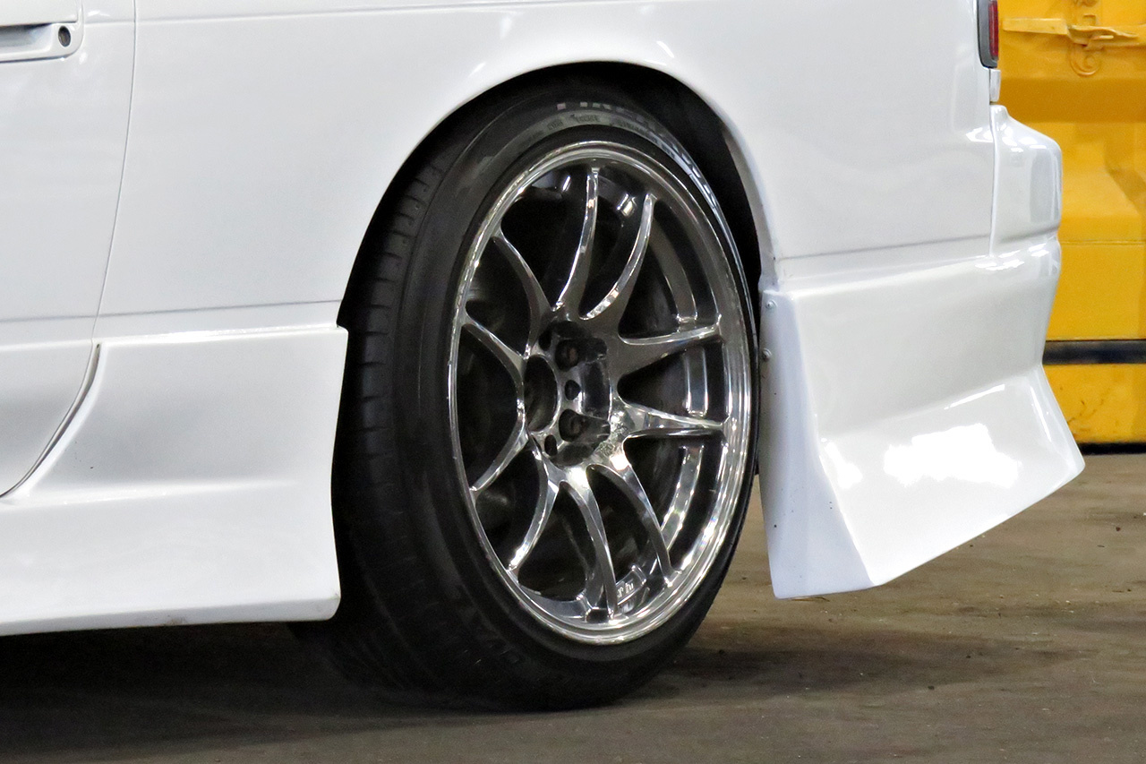1992 Nissan SILVIA S13 Turbo, Work Emotion wheels,  HPI Intercooler, Aftermarket manifold, Aluminium radiator,  Tein 