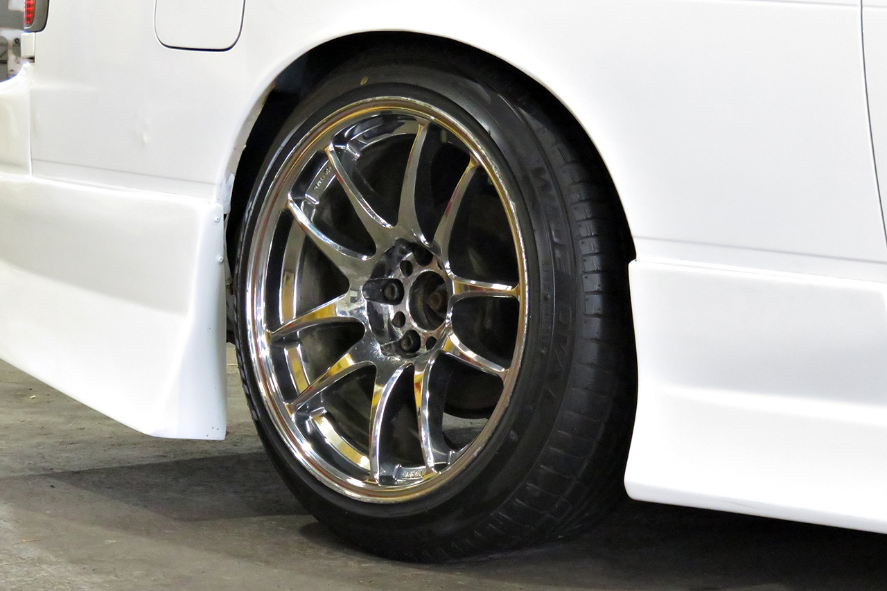 1992 Nissan SILVIA S13 Turbo, Work Emotion wheels,  HPI Intercooler, Aftermarket manifold, Aluminium radiator,  Tein 