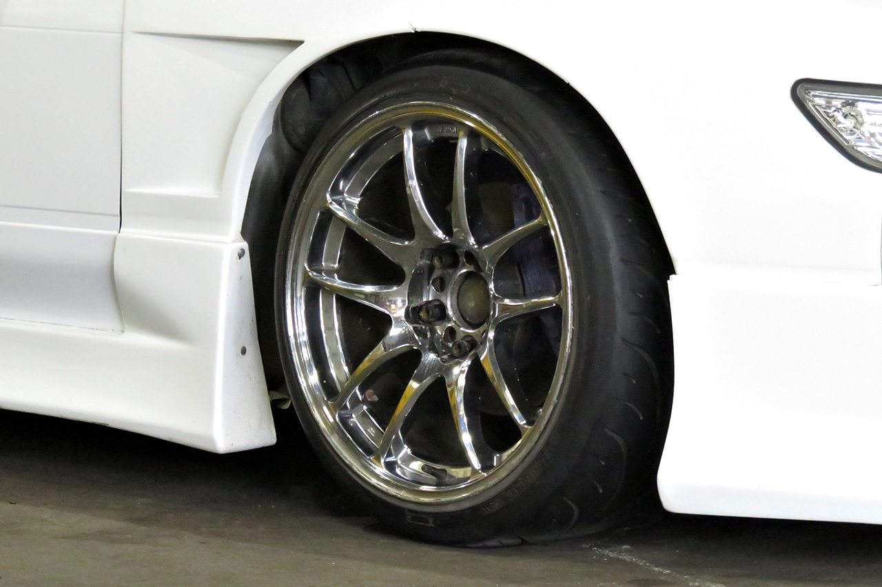 1992 Nissan SILVIA S13 Turbo, Work Emotion wheels,  HPI Intercooler, Aftermarket manifold, Aluminium radiator,  Tein 