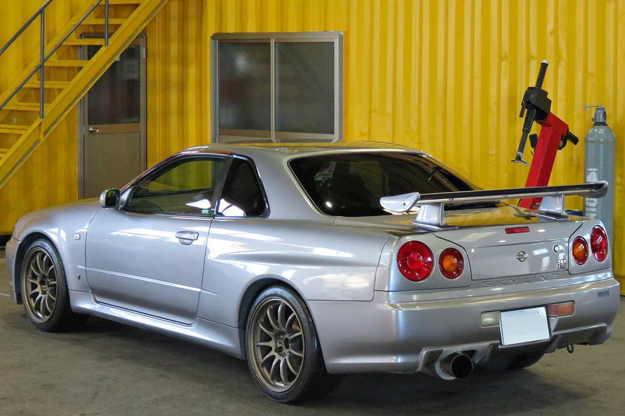 1999 Nissan SKYLINE GT-R R34 GTR 99 Model, HKS Turbine, HKS Muffler, HKS Dual SBC