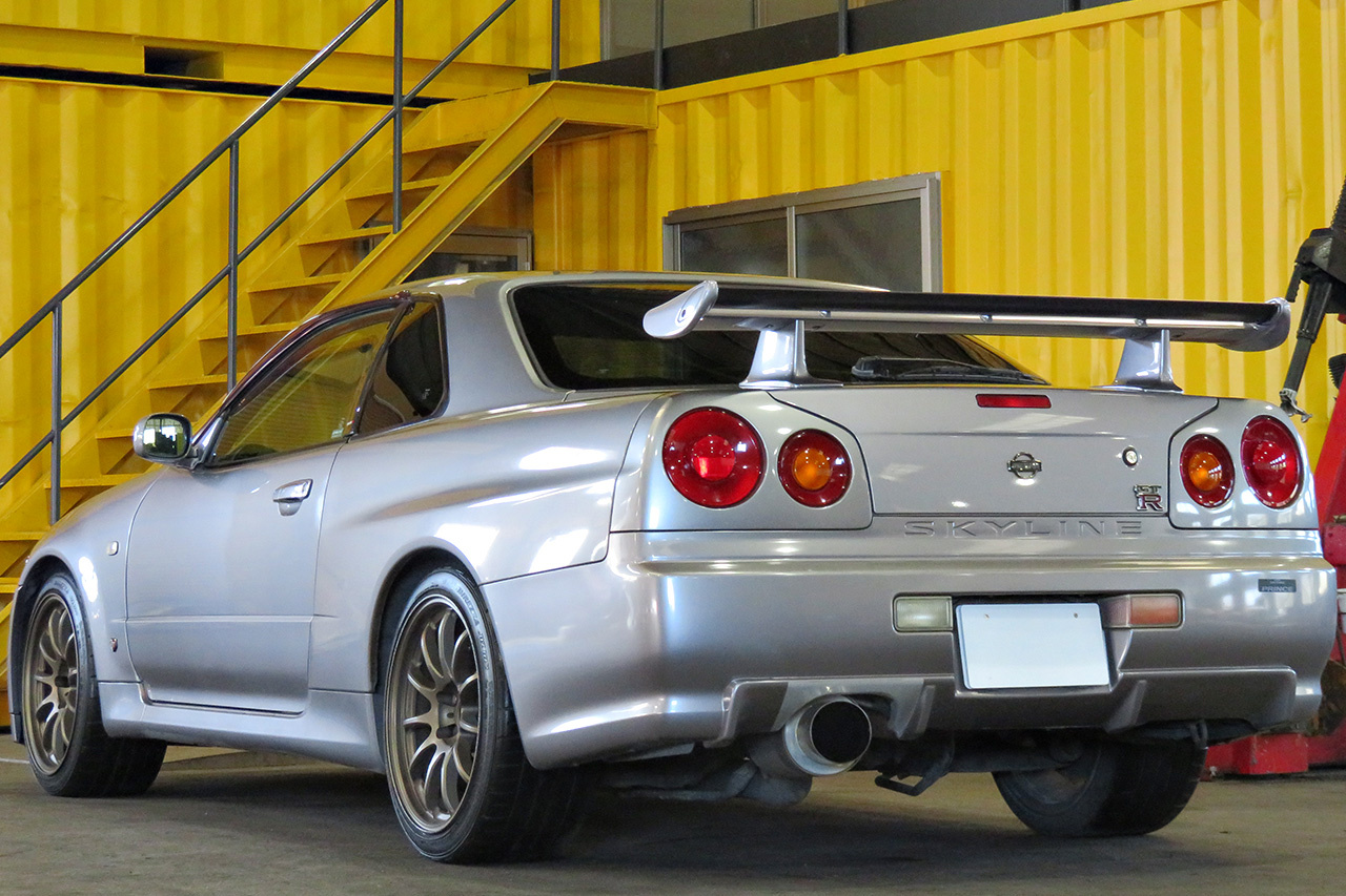 1999 Nissan SKYLINE GT-R R34 GTR 99 Model, HKS Turbine, HKS Muffler, HKS Dual SBC