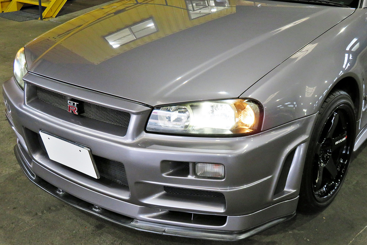 1999 Nissan SKYLINE GT-R R34 GT-R V-Spec NISMO LM GT4 18 in Wheels, NISMO Aero