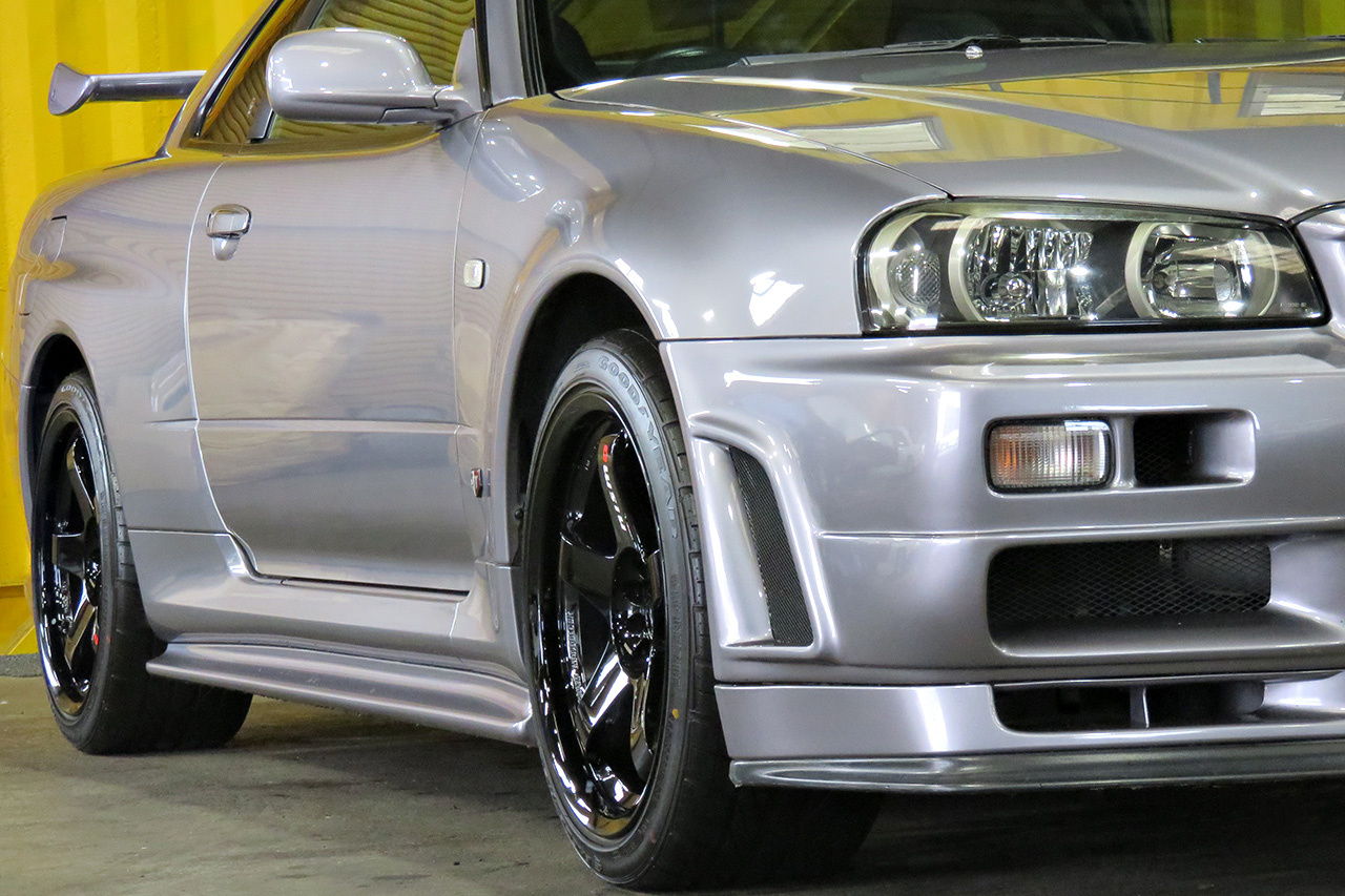 1999 Nissan SKYLINE GT-R R34 GT-R V-Spec NISMO LM GT4 18 in Wheels, NISMO Aero