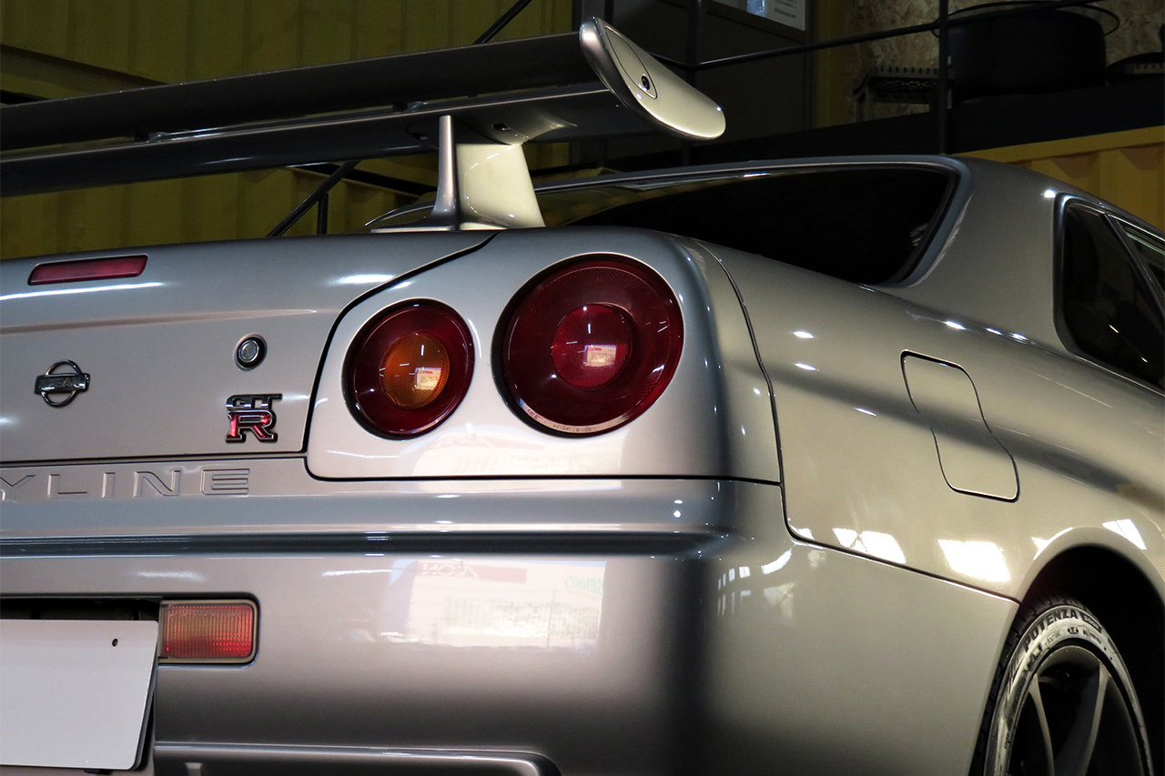 1999 Nissan SKYLINE GT-R R34 GT-R, NISMO Front Bumper,  NISMO CopperMix Clutch,  Impul ECU