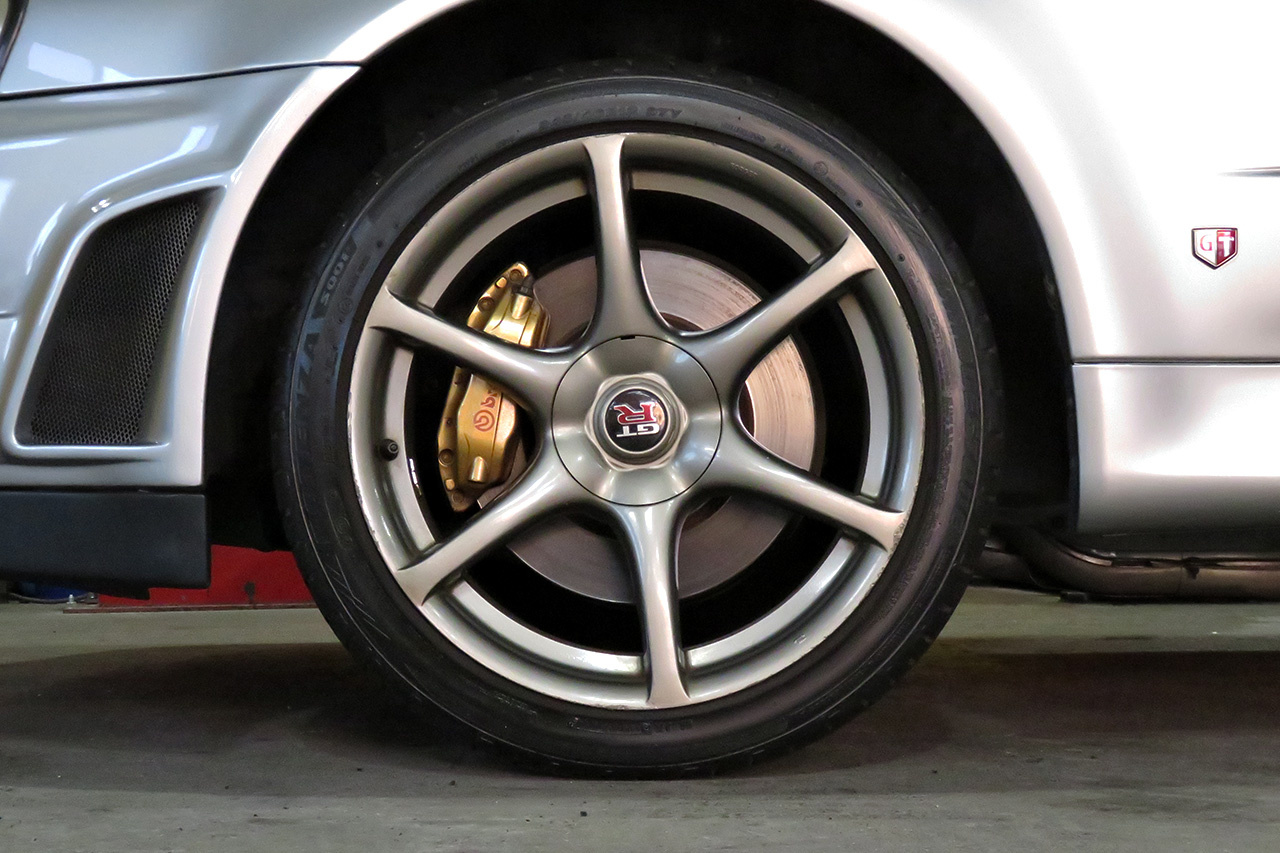 1999 Nissan SKYLINE GT-R R34 GT-R, NISMO Front Bumper,  NISMO CopperMix Clutch,  Impul ECU