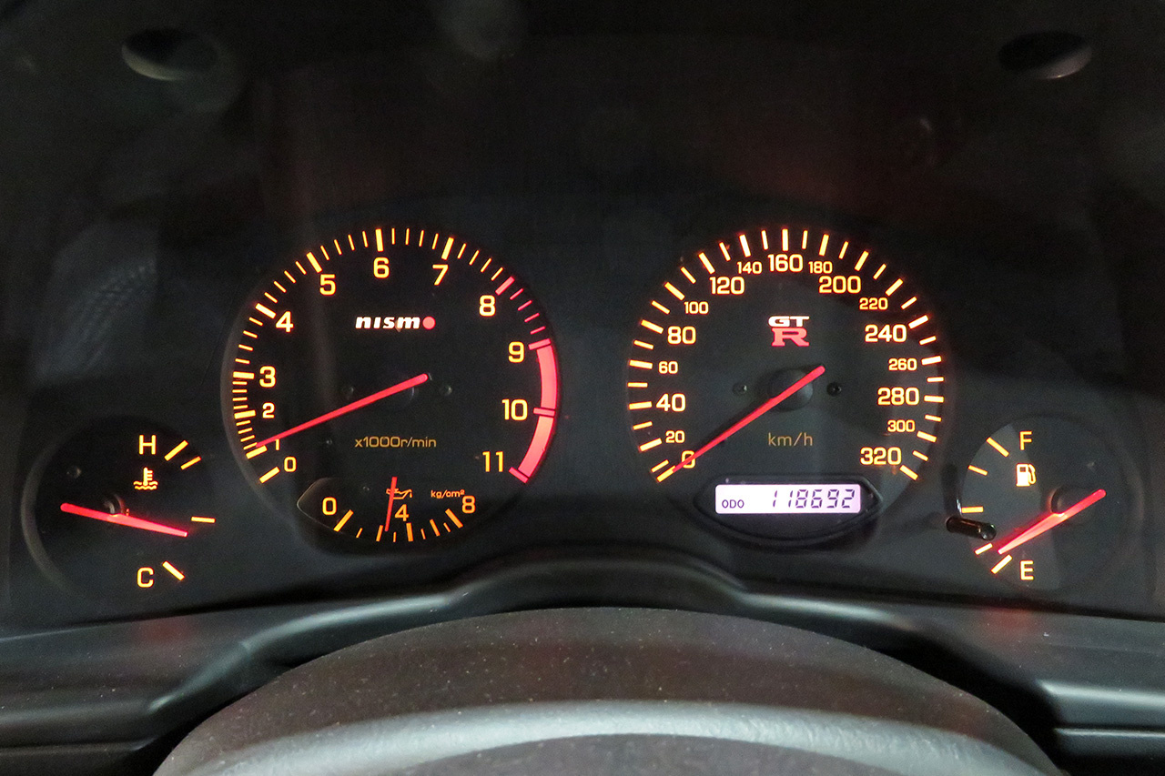 1999 Nissan SKYLINE GT-R R34 GT-R, NISMO Front Bumper,  NISMO CopperMix Clutch,  Impul ECU
