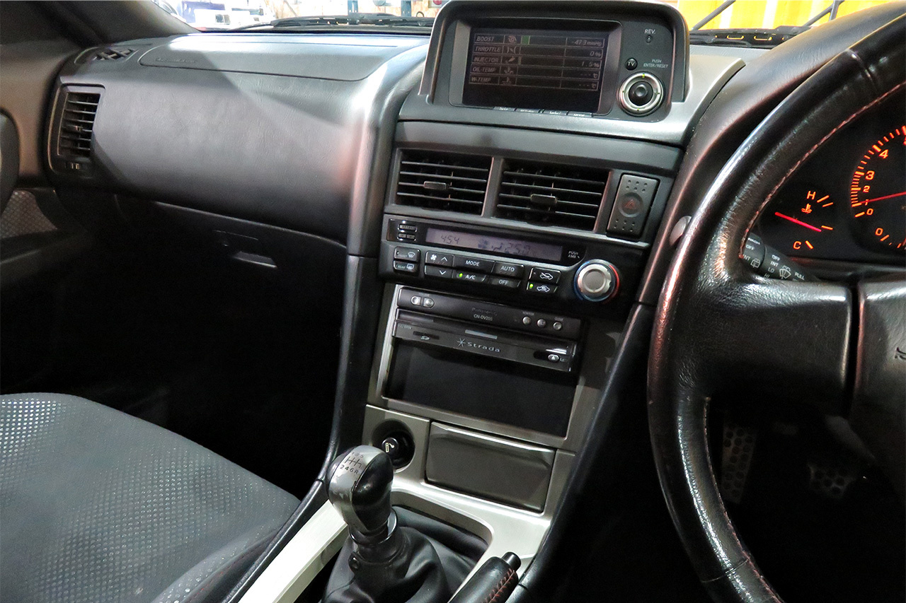 1999 Nissan SKYLINE GT-R R34 GT-R, NISMO Front Bumper,  NISMO CopperMix Clutch,  Impul ECU