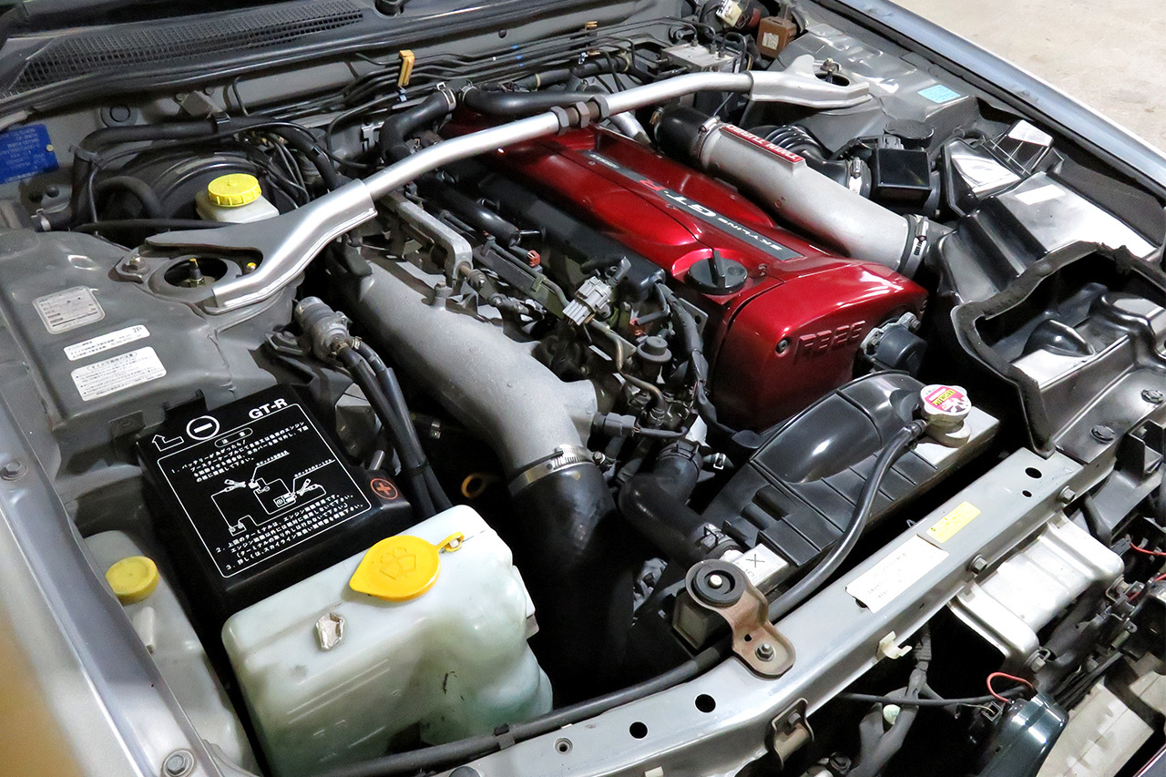 1999 Nissan SKYLINE GT-R R34 GT-R, NISMO Front Bumper,  NISMO CopperMix Clutch,  Impul ECU