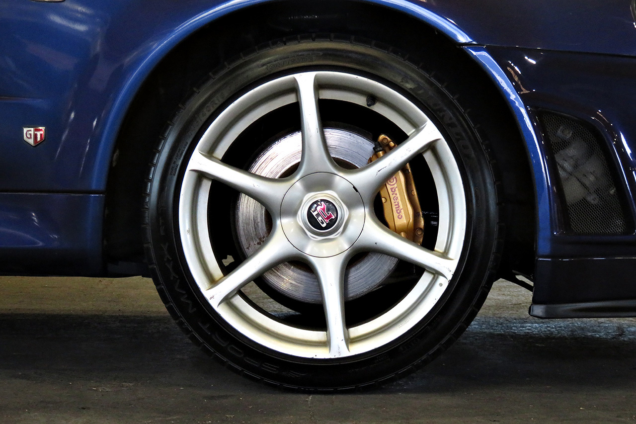 2000 Nissan SKYLINE GT-R R34 GT-R Midnight Purple III, NISMO Front Bumper, NISMO Muffler