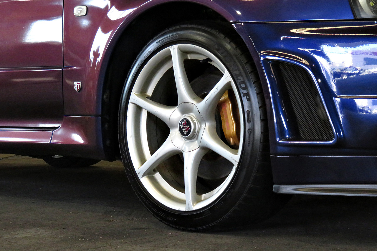 2000 Nissan SKYLINE GT-R R34 GT-R Midnight Purple III, NISMO Front Bumper, NISMO Muffler