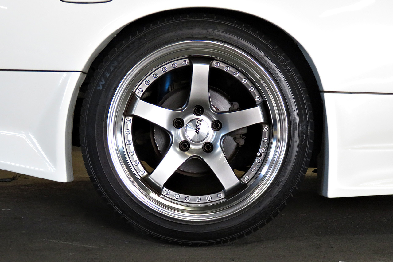 1996 Nissan SILVIA S14 K's Kouki, SSR Professor SP4 18 inch Wheels, HPI Intercooler, Vertex Wide Body Kit