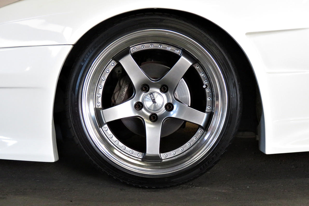 1996 Nissan SILVIA S14 K's Kouki, SSR Professor SP4 18 inch Wheels, HPI Intercooler, Vertex Wide Body Kit