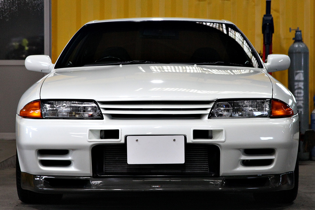 1993 Nissan SKYLINE GT-R R32 GT-R, HKS Actuator, HKS Air Clean, Mines Skyline ECU, BCNR33 Front Brembo Calipers  