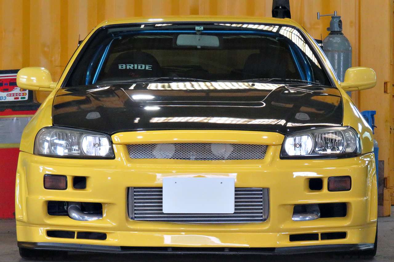 1999 Nissan SKYLINE COUPE 25GT TURBO, HKS Muffler, Apexi Power FC, HPI Radiator, HPI Intercooler, Aftermarket Full Body Kit