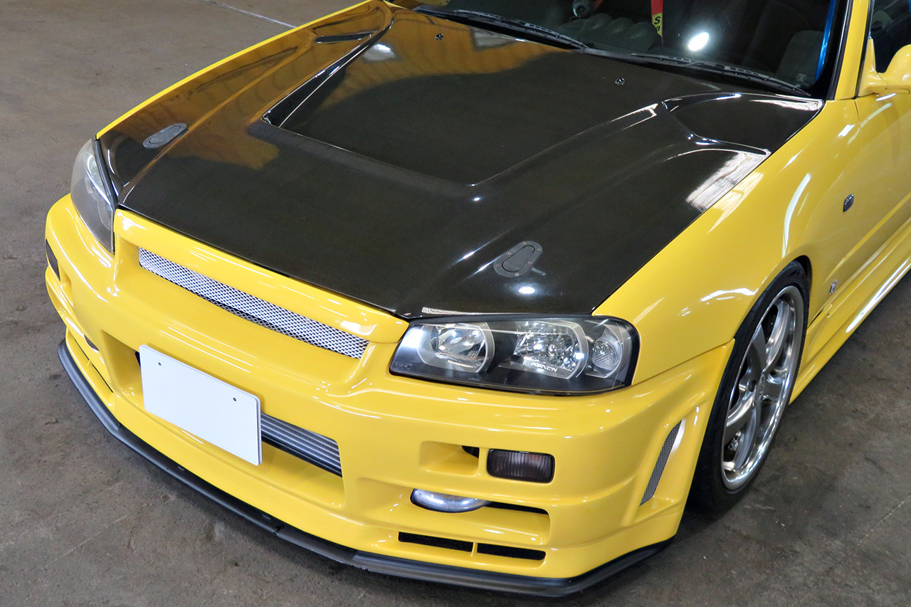 1999 Nissan SKYLINE COUPE 25GT TURBO, HKS Muffler, Apexi Power FC, HPI Radiator, HPI Intercooler, Aftermarket Full Body Kit