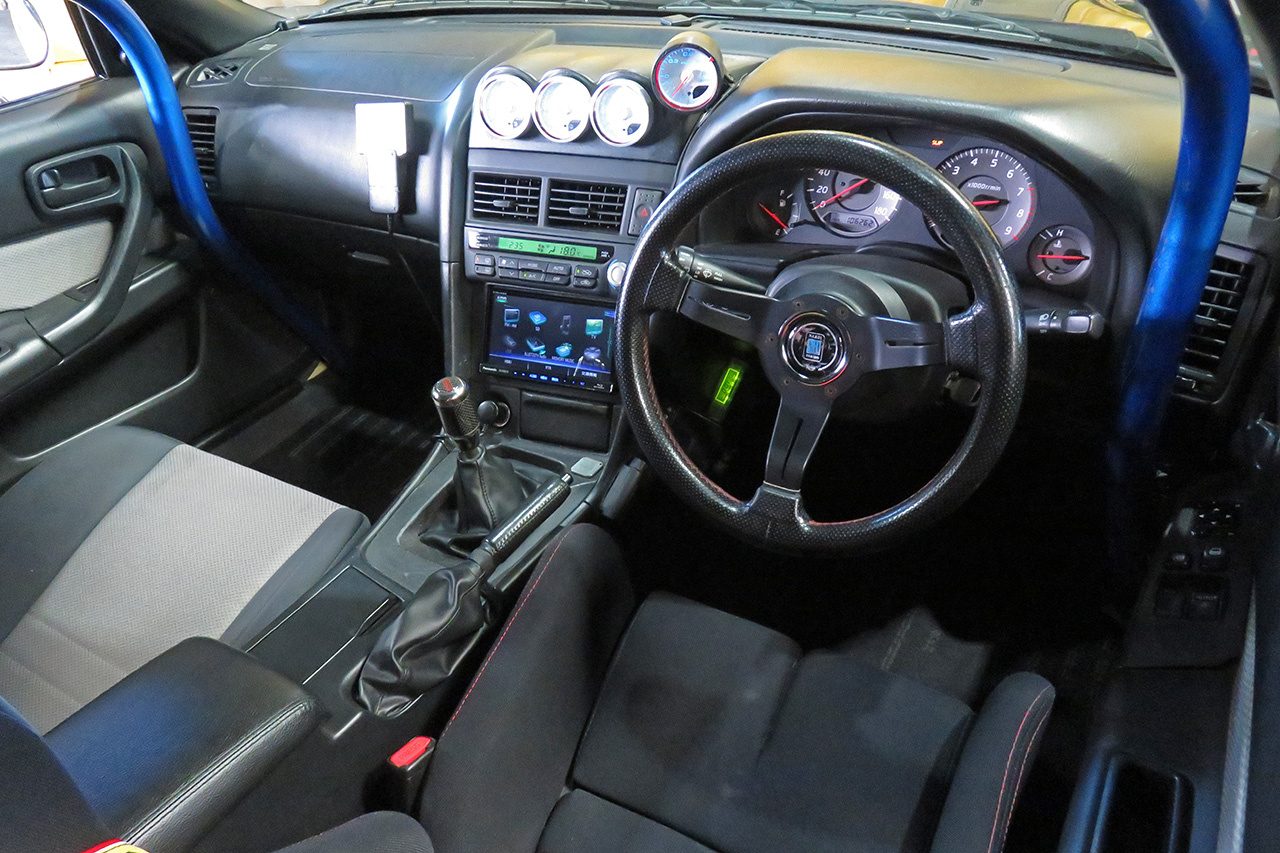 1999 Nissan SKYLINE COUPE 25GT TURBO, HKS Muffler, Apexi Power FC, HPI Radiator, HPI Intercooler, Aftermarket Full Body Kit