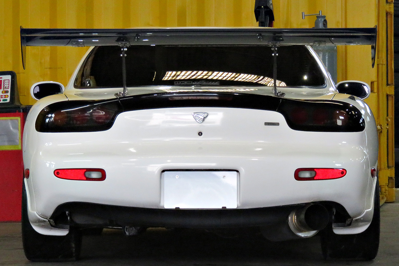 1994 Mazda ENFINI RX-7 Rays TE37 Saga 18 inch Alloy Wheels, HKS Max IV SP Adjustable Height Coilovers 