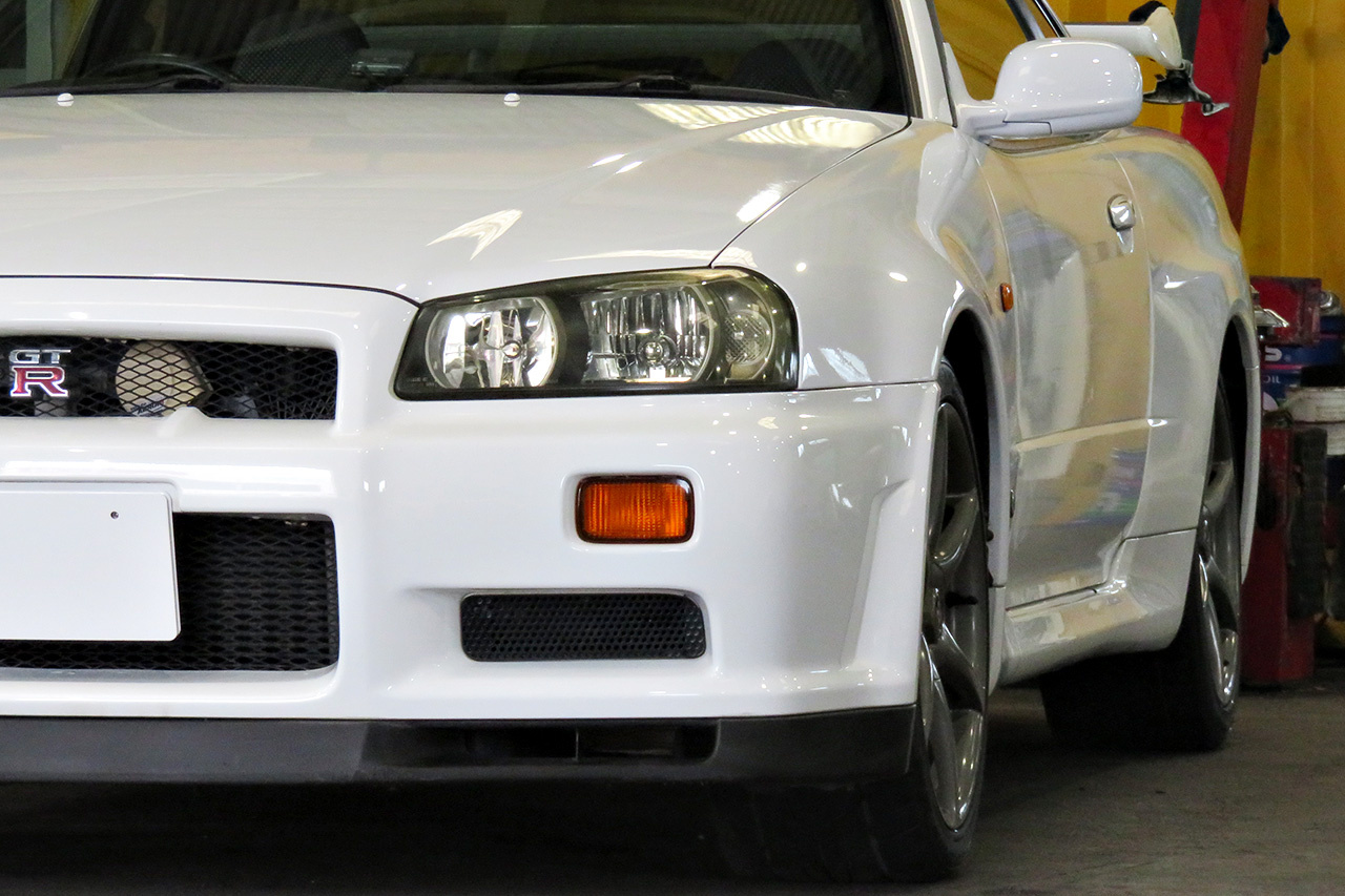 1999 Nissan SKYLINE GT-R R34 GT-R Base Grade, 99 Model, Trust Muffler