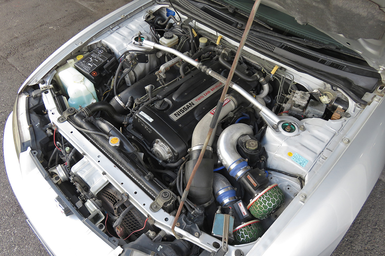 1996 Nissan SKYLINE GT-R 95 model R33 GT-R, Nismo LMGT4 18 inch Wheels, HKS Air Cleaner,  GReedy Boost Controller