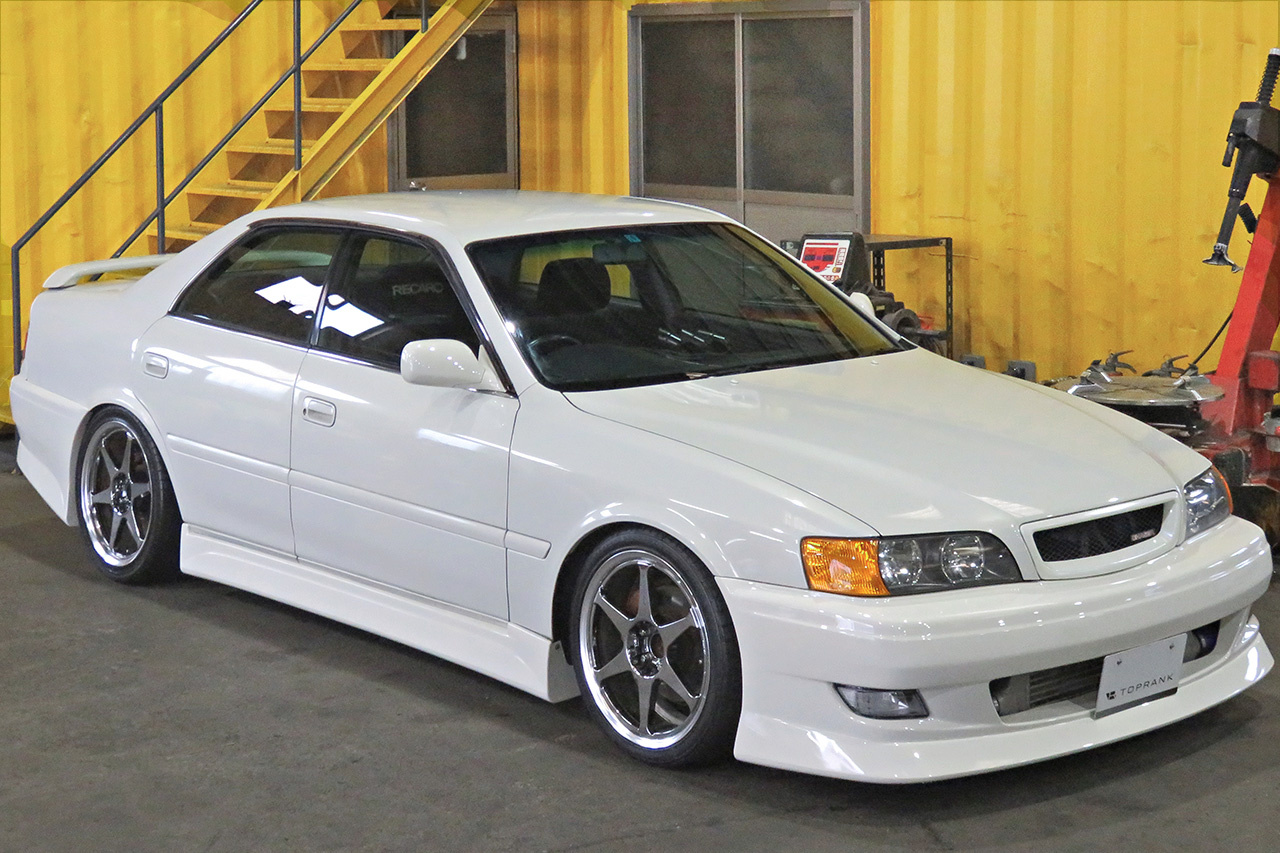 1996 Toyota CHASER JZX100 Tourer V 1JZGTE Turbo Engine,  URAS Full Aero Body Kit,  Factory 5F Transmission