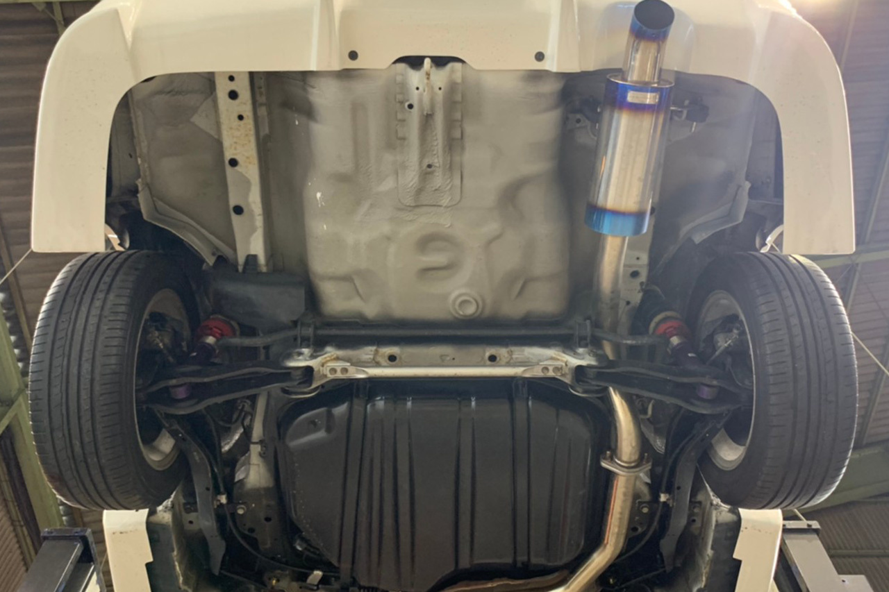 1996 Honda INTEGRA TYPE R J's Racing Exhaust, Tanabe Adjustable Height Coilovers