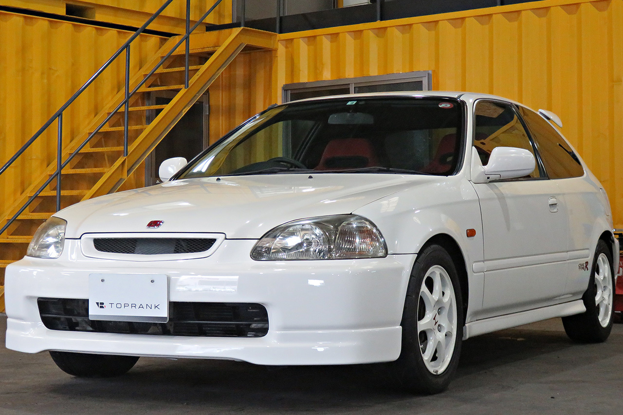 1997 Honda CIVIC TYPE R EK9 Kakimoto Exhaust, Top Fuel Zero 1000 Air Cleaner Kit,  Momo Steering Wheel 