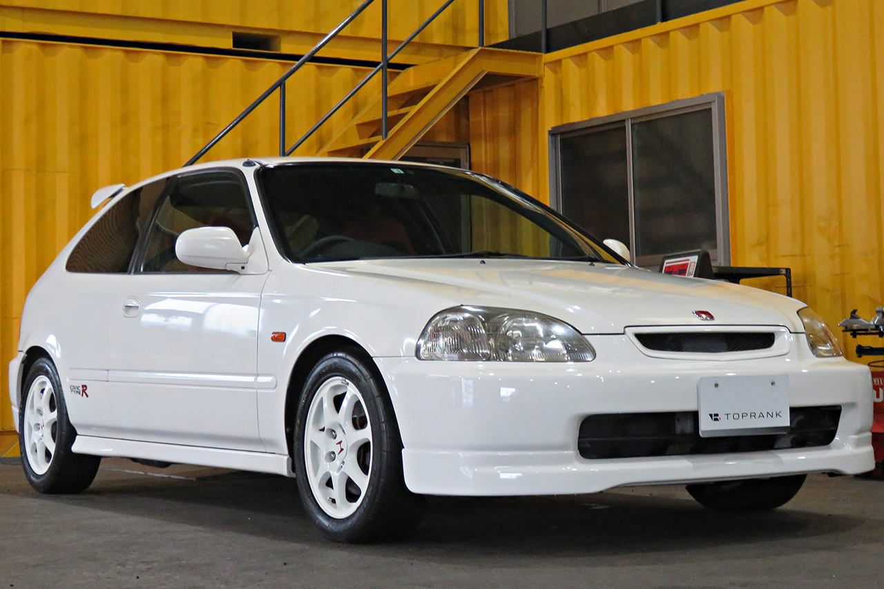 1997 Honda CIVIC TYPE R EK9 Kakimoto Exhaust, Top Fuel Zero 1000 Air Cleaner Kit,  Momo Steering Wheel 