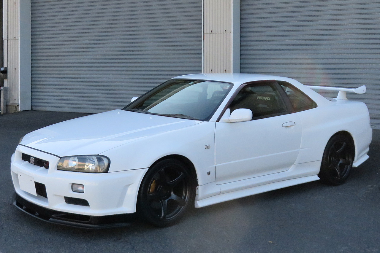 1999 Nissan SKYLINE GT-R R34 GT-R Nismo Aero, Work Emotion 18 Inch Wheels