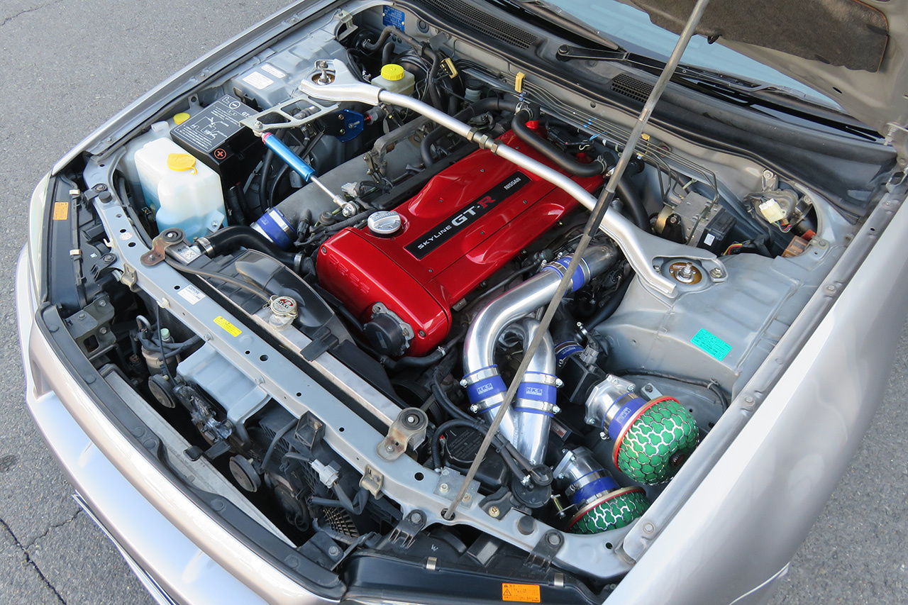 2000 Nissan SKYLINE GT-R R34 GT-R V SPEC, Nismo Aero Kit, Rays TE37SL 18 Inch, HKS Silent Hi-Power Exhaust 
