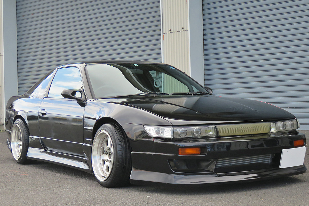 1996 Nissan 180SX SIL80 TRUST GReddy Intake,D-Max Front FendersTRUST GReddy T518Z Turbine, Ganador Super Mirror