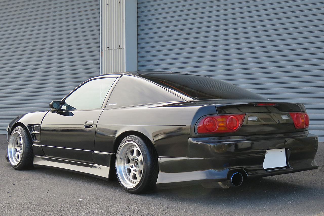 1996 Nissan 180SX SIL80 TRUST GReddy Intake,D-Max Front FendersTRUST GReddy T518Z Turbine, Ganador Super Mirror