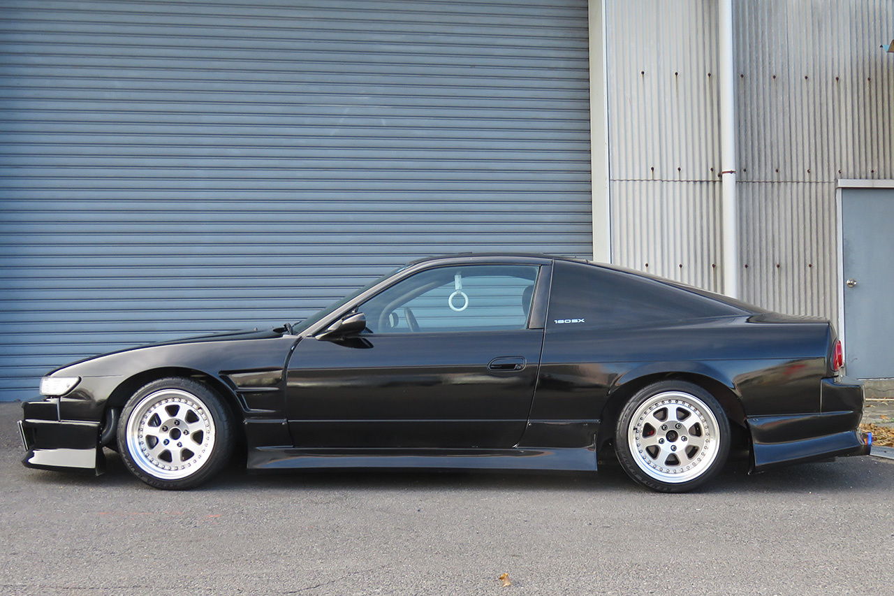 1996 Nissan 180SX SIL80 TRUST GReddy Intake,D-Max Front FendersTRUST GReddy T518Z Turbine, Ganador Super Mirror