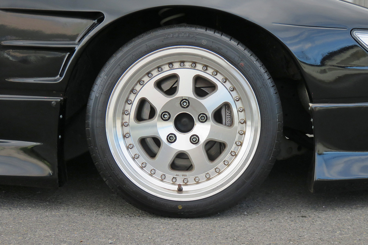 1996 Nissan 180SX SIL80 TRUST GReddy Intake,D-Max Front FendersTRUST GReddy T518Z Turbine, Ganador Super Mirror