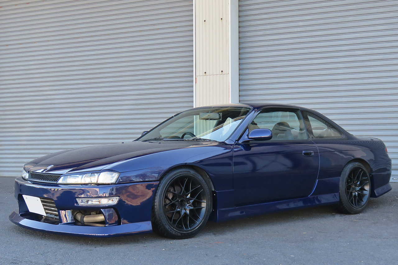 1998 Nissan SILVIA K's SR20DET Turbo Engine S14 Kouki, Apexi Intercooler, Momo Steering Wheel
