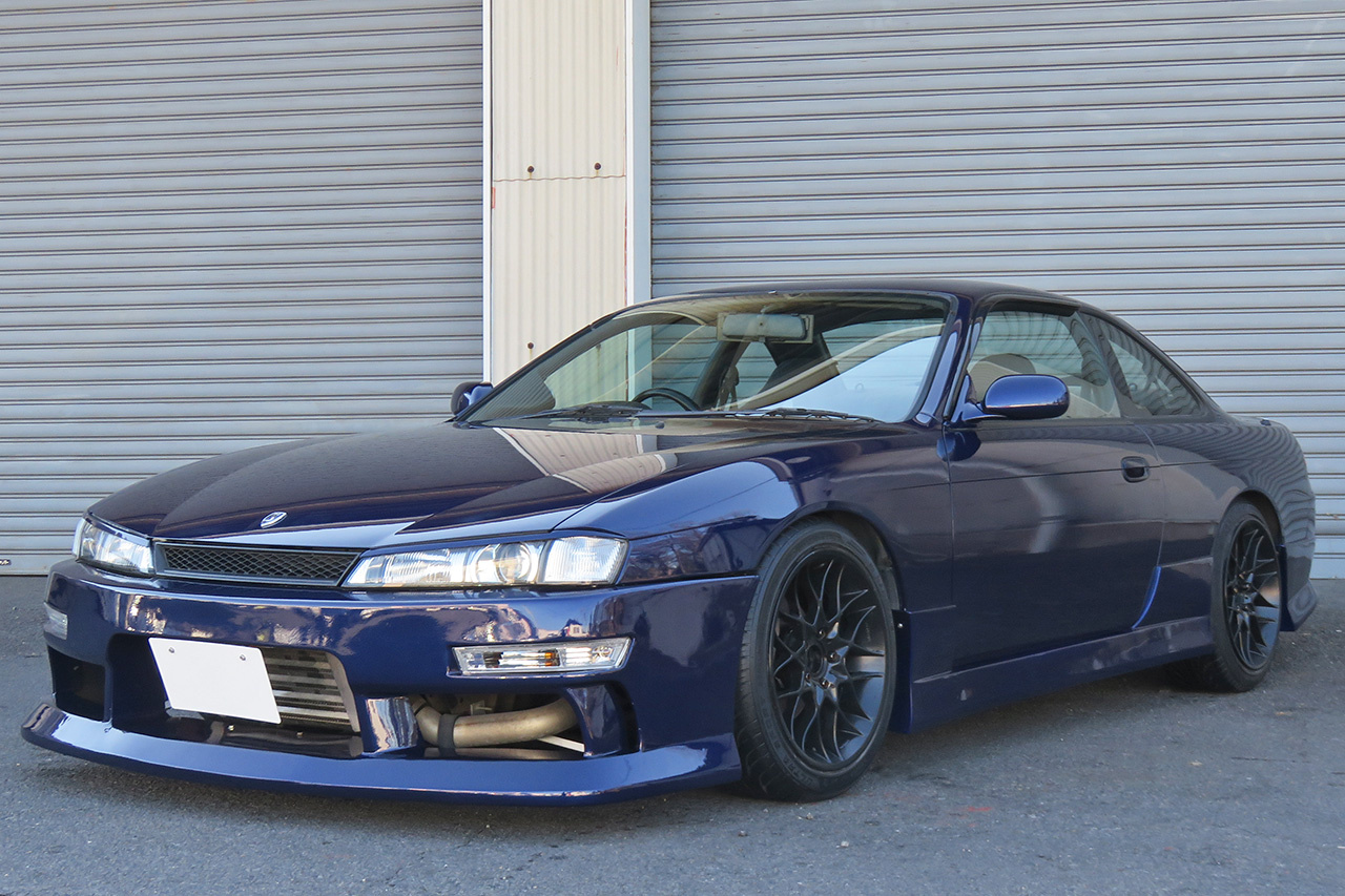 1998 Nissan SILVIA K's SR20DET Turbo Engine S14 Kouki, Apexi Intercooler, Momo Steering Wheel