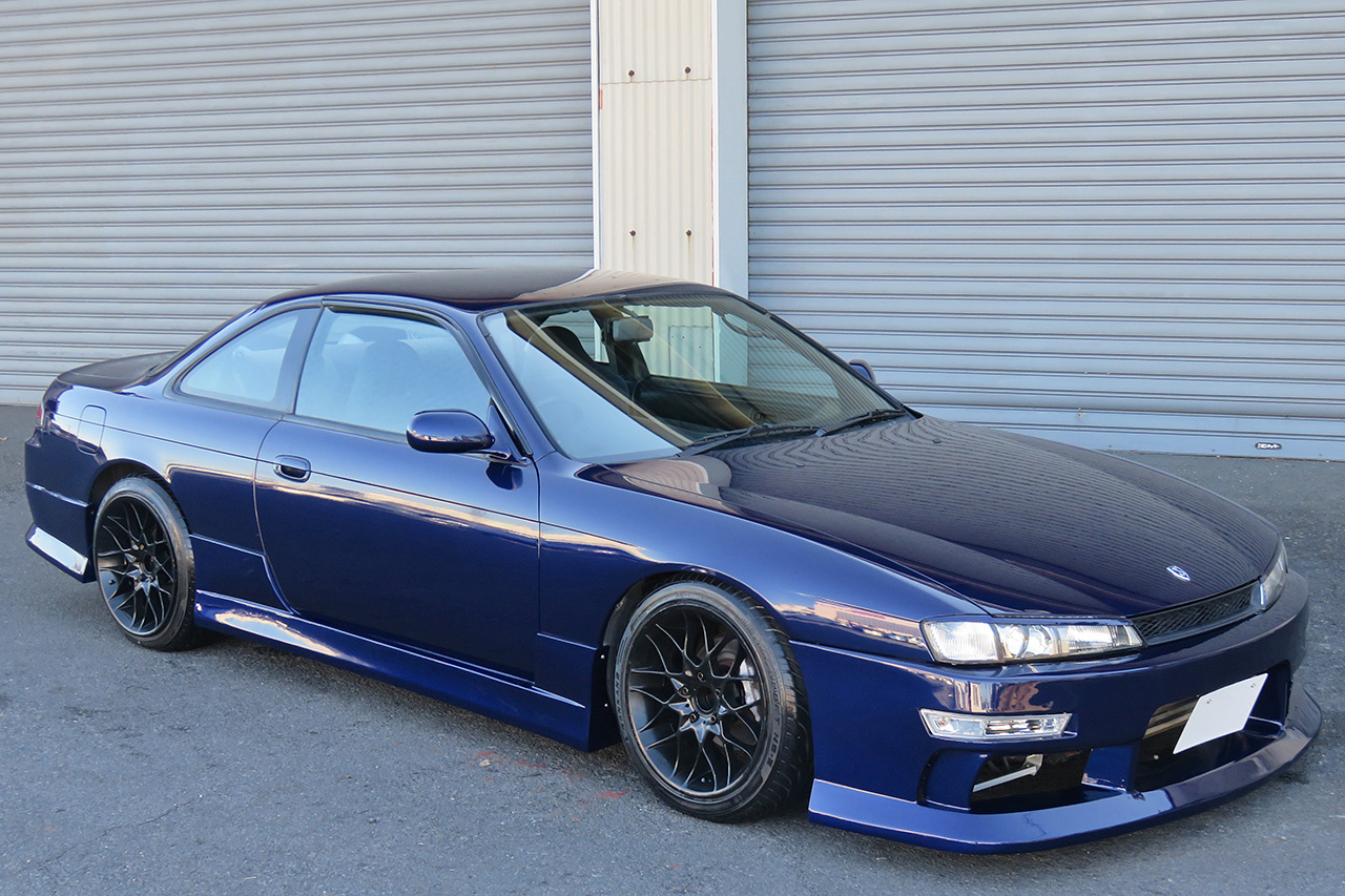 1998 Nissan SILVIA K's SR20DET Turbo Engine S14 Kouki, Apexi Intercooler, Momo Steering Wheel