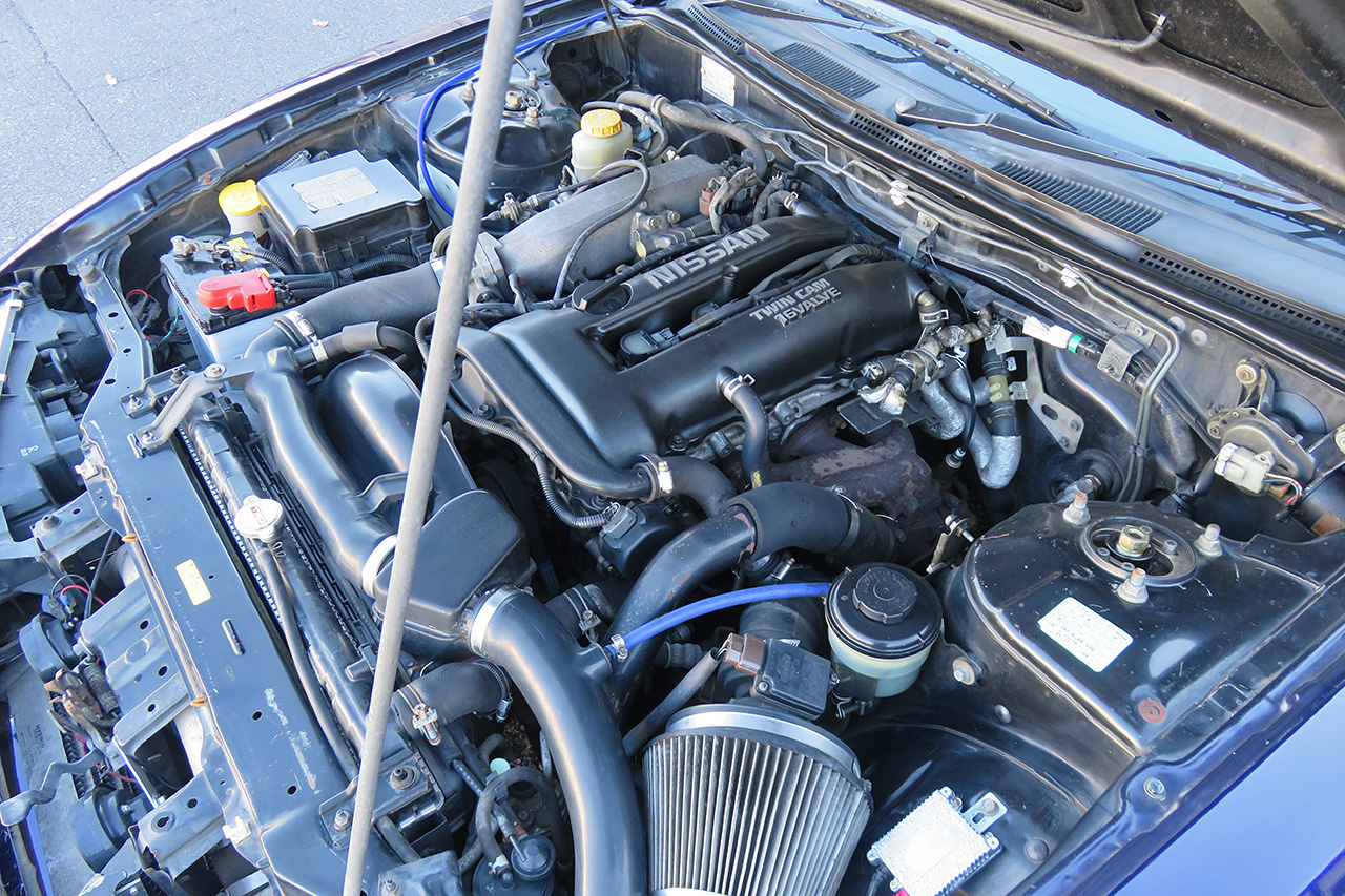 1998 Nissan SILVIA K's SR20DET Turbo Engine S14 Kouki, Apexi Intercooler, Momo Steering Wheel