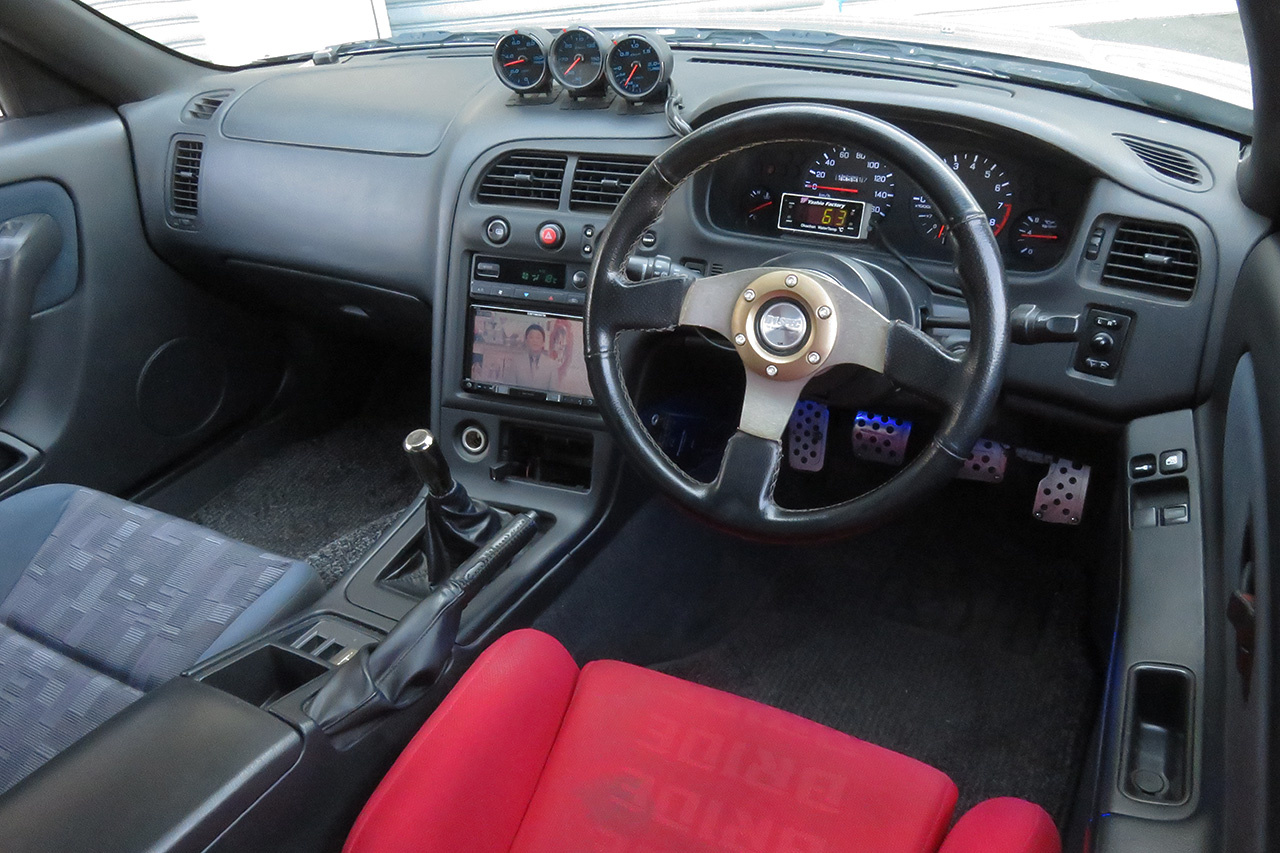 1997 Nissan SKYLINE COUPE R33 GTS25T Type M, Nismo Exhaust, Nismo Front Pipe, Nismo Engine Tower Bar