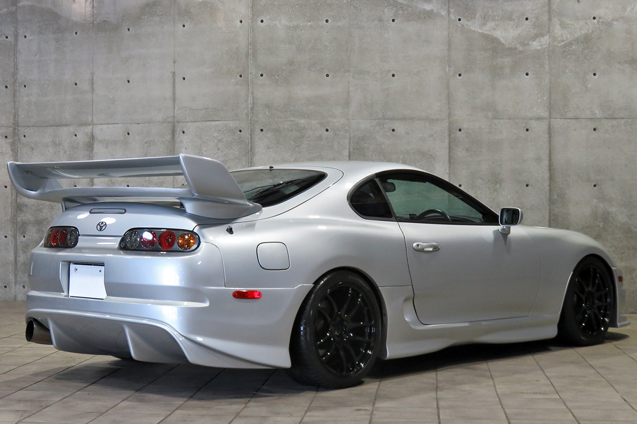 1996 Toyota SUPRA JZA80 RZ-S, 2JZGTE Turbo Engine, Work Emotion 18 Inch Wheels, Veilside Rear Wing 