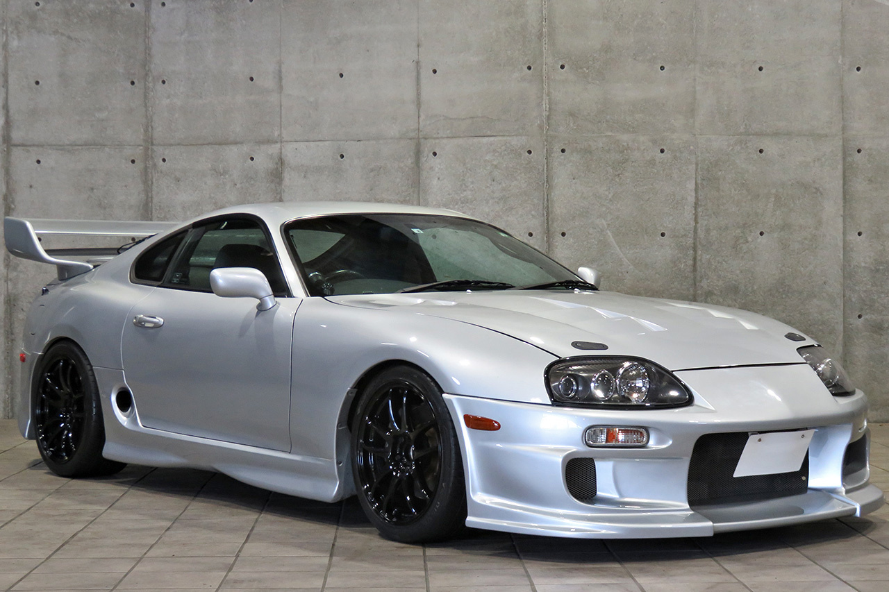 1996 Toyota SUPRA JZA80 RZ-S, 2JZGTE Turbo Engine, Work Emotion 18 Inch Wheels, Veilside Rear Wing 
