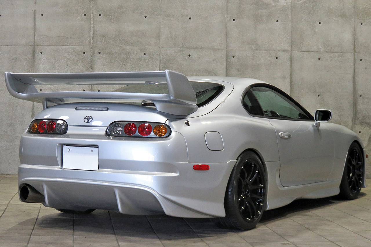 1996 Toyota SUPRA JZA80 RZ-S, 2JZGTE Turbo Engine, Work Emotion 18 Inch Wheels, Veilside Rear Wing 