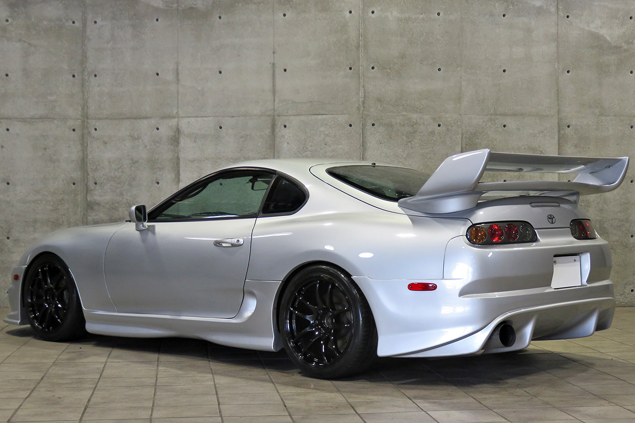 1996 Toyota SUPRA JZA80 RZ-S, 2JZGTE Turbo Engine, Work Emotion 18 Inch Wheels, Veilside Rear Wing 