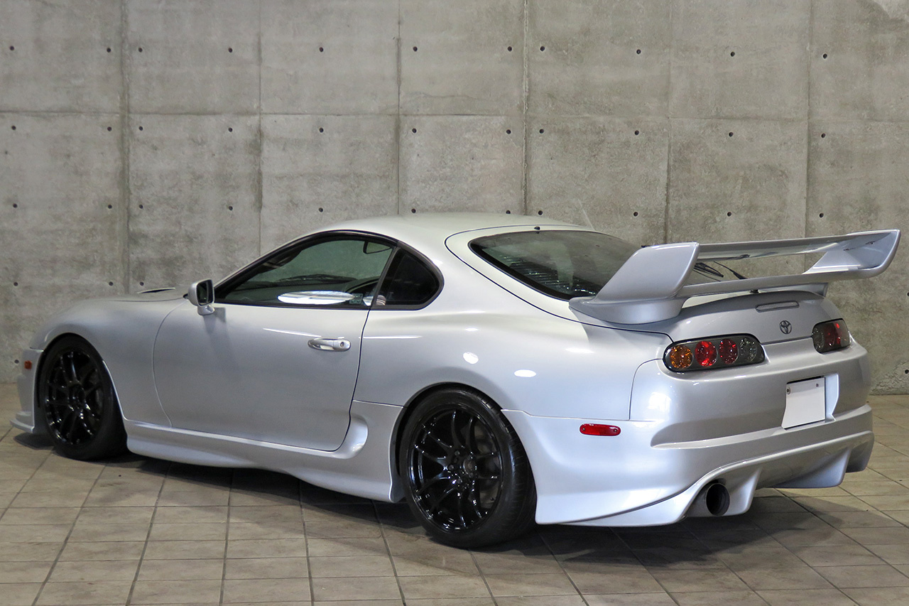 1996 Toyota SUPRA JZA80 RZ-S, 2JZGTE Turbo Engine, Work Emotion 18 Inch Wheels, Veilside Rear Wing 