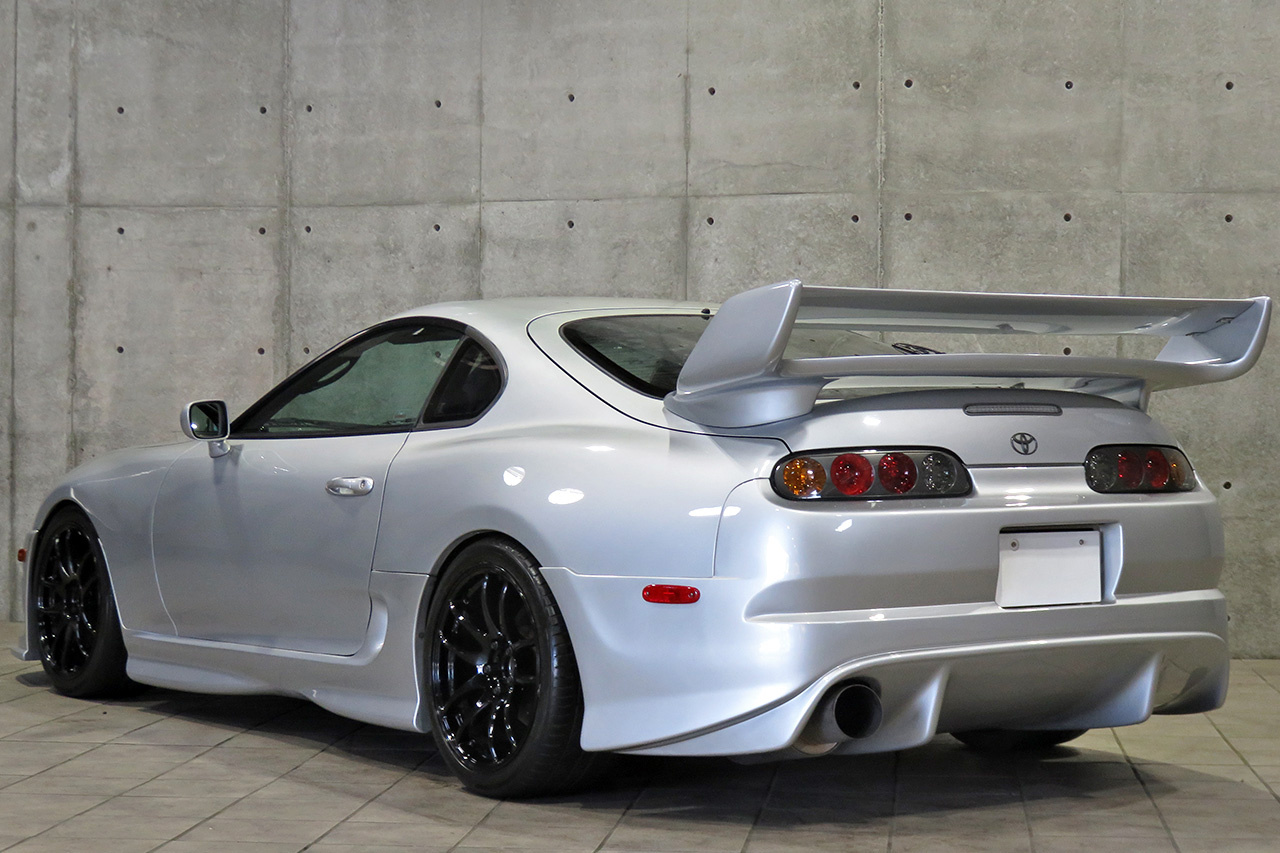 1996 Toyota SUPRA JZA80 RZ-S, 2JZGTE Turbo Engine, Work Emotion 18 Inch Wheels, Veilside Rear Wing 