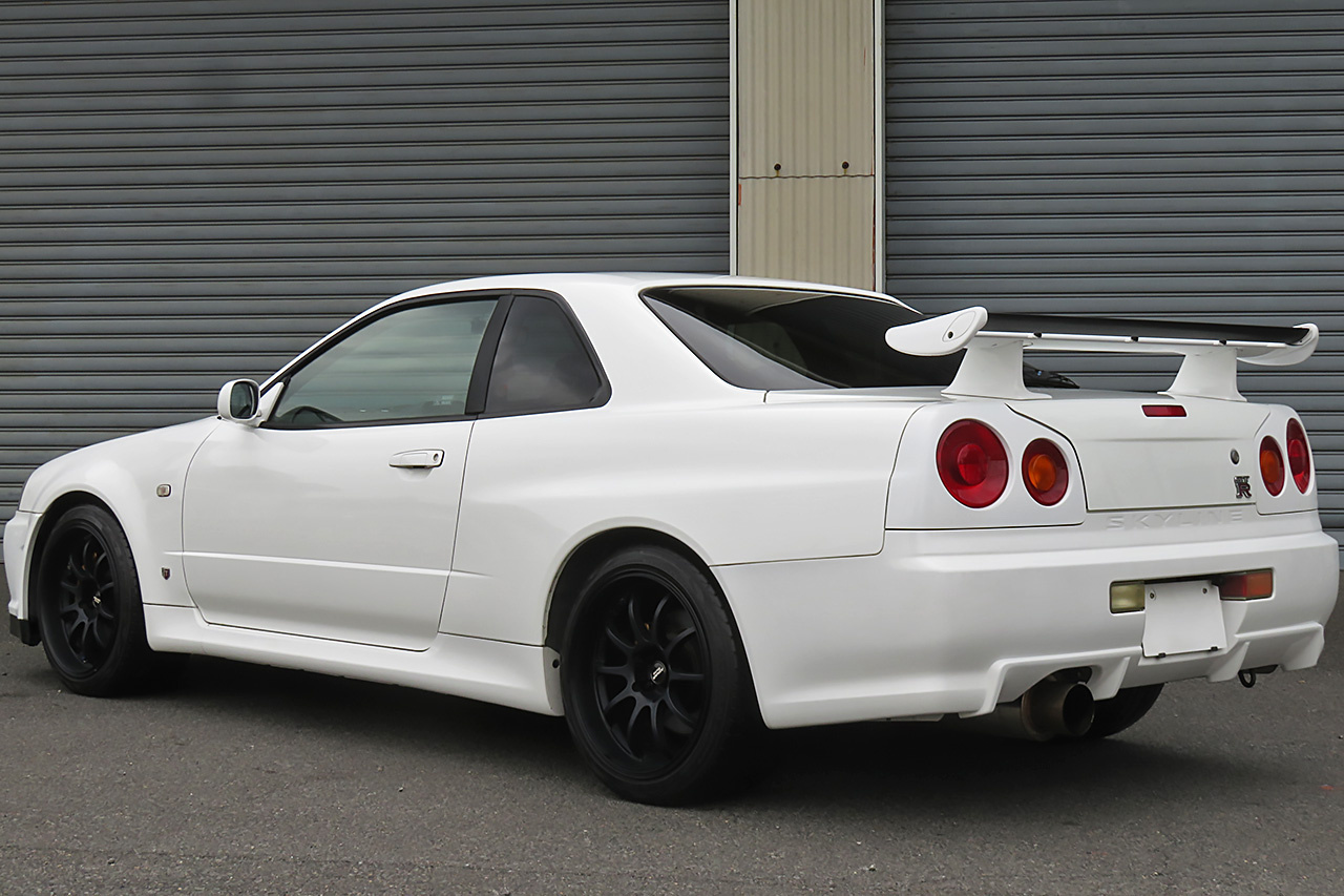 2000 Nissan SKYLINE GT-R BNR34 R34 GT-R, NISMO Exhaust, NISMO Shock Absorber, ADVAN Racing 18 Inch Wheels