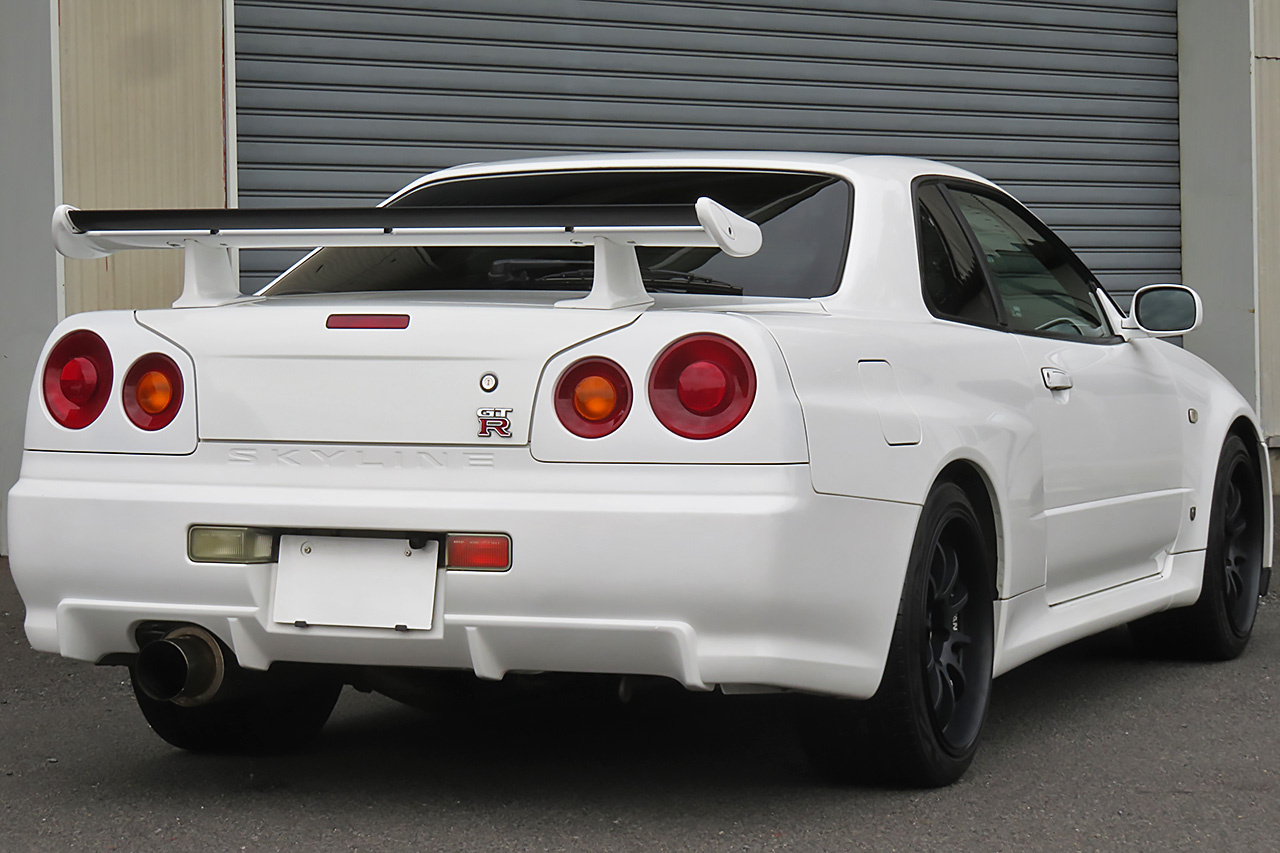 2000 Nissan SKYLINE GT-R BNR34 R34 GT-R, NISMO Exhaust, NISMO Shock Absorber, ADVAN Racing 18 Inch Wheels