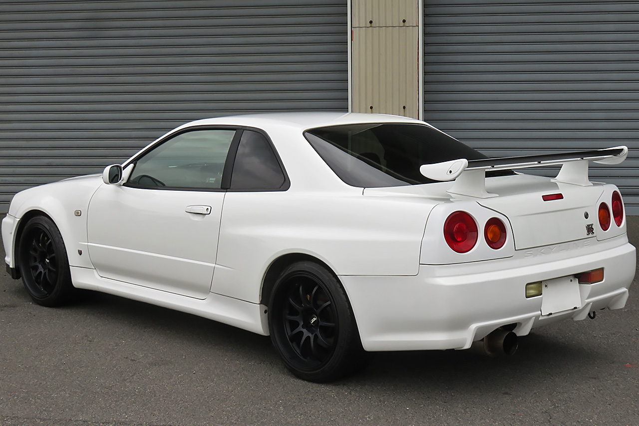 2000 Nissan SKYLINE GT-R BNR34 R34 GT-R, NISMO Exhaust, NISMO Shock Absorber, ADVAN Racing 18 Inch Wheels