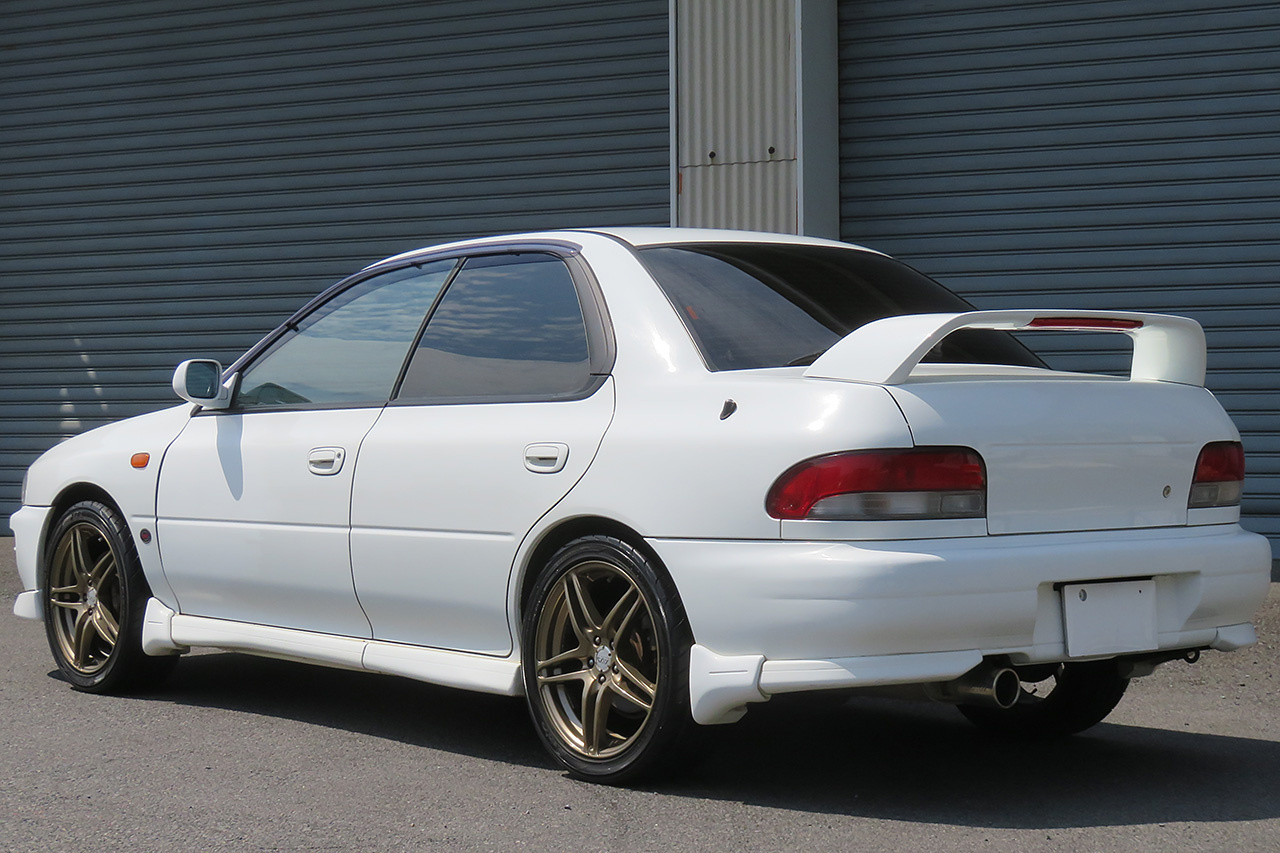 1998 Subaru IMPREZA STI 97 Model GC8 WRX STi Version 4 , STi Engine Carbon Tower Bar, AVS Model 5 17 Inch Wheels