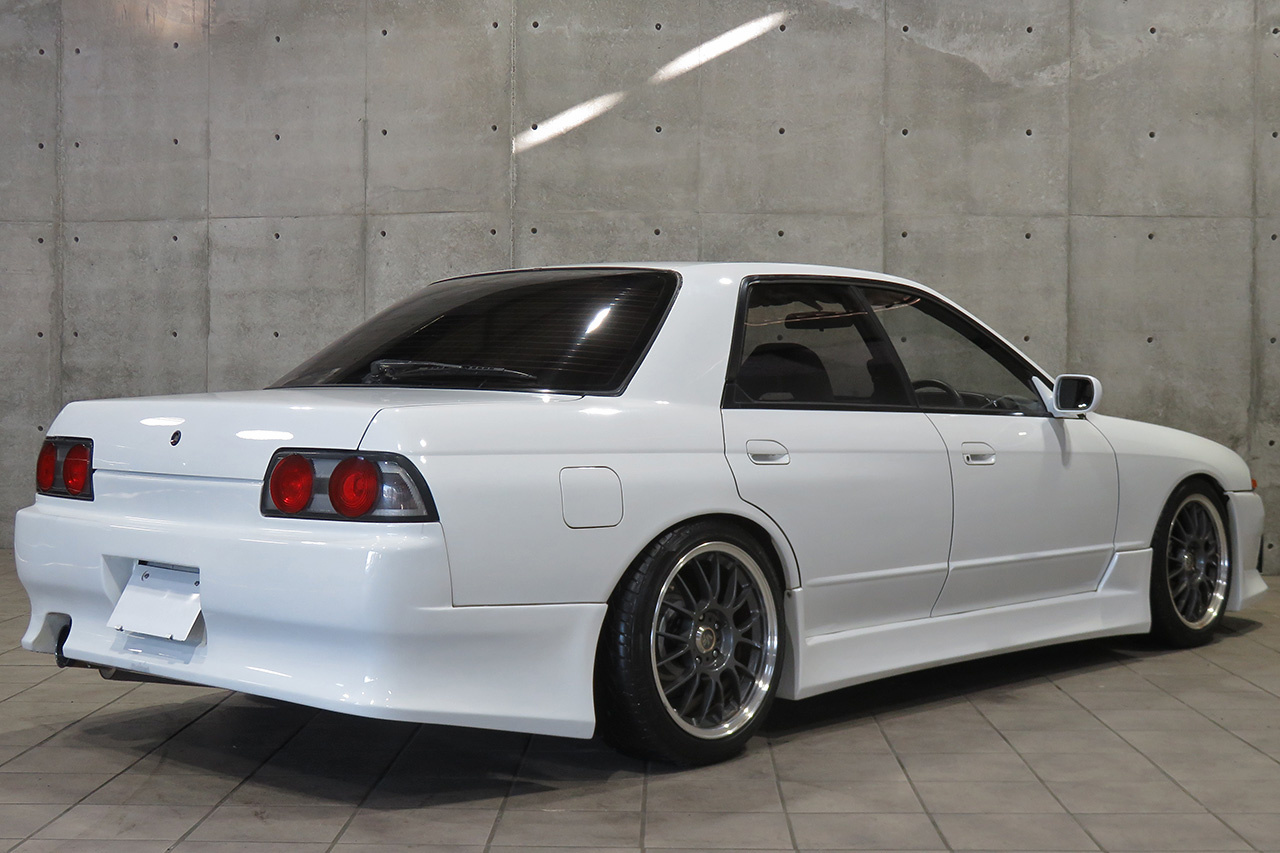 1991 Nissan SKYLINE R32 GTS-T, RB20DET Turbo Engine, Kakimoto Exhaust, Rays Volk Racing 17 Inch Wheels