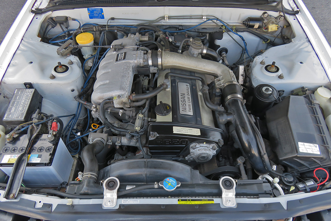 1991 Nissan SKYLINE R32 GTS-T, RB20DET Turbo Engine, Kakimoto Exhaust, Rays Volk Racing 17 Inch Wheels